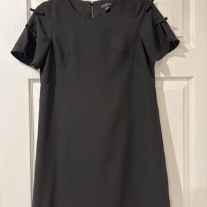 Ann Taylor Classic Black Midi Dress